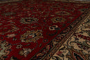 8'9" x 11'9" Hand Knotted 100% Wool Authentic Tabrizz Oriental Area Rug Red