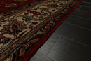 8'9" x 11'9" Hand Knotted 100% Wool Authentic Tabrizz Oriental Area Rug Red