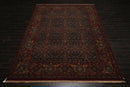 9'1" x 12'2" Hand Knotted Traditional 100% Wool 200 KPSI Oriental Area Rug Navy