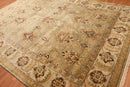 8’11" x 11’8" Hand Knotted Wool Oriental Area Rug Traditional full pile Moss