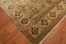 8’11" x 11’8" Hand Knotted Wool Oriental Area Rug Traditional full pile Moss