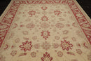 8'10" x 11'10" Hand Knotted Peshawar Stone wash Vegetable dyes Area Rug Camel