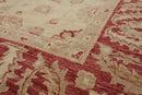 8'10" x 11'10" Hand Knotted Peshawar Stone wash Vegetable dyes Area Rug Camel