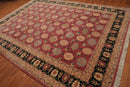 8’10" x 11’9" Rare Romanian Oushak Hand Knotted Wool Oriental Area Rug