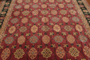 8’10" x 11’9" Rare Romanian Oushak Hand Knotted Wool Oriental Area Rug