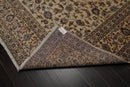 9'1" x 12'3" Hand Knotted 100% Wool Authentic Kashann Oriental Area Rug Beige