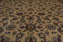 9'1" x 12'3" Hand Knotted 100% Wool Authentic Kashann Oriental Area Rug Beige