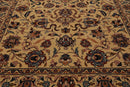 4'2" x 5'11" Hand Knotted 100% Wool 16/18 Pak Persian 300 KPSI Area Rug Tan