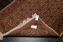 4'1" x 5'11" Hand Knotted 100% Wool Traditional Oriental Area Rug Beige