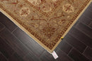 9'2'' x 11'11'' Hand Knotted Wool Peshawar Traditional Oriental Area Rug Beige