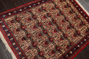 3'7" x 4'11" Hand Knotted 100% Wool Abadeh Traditional Oriental Area Rug Beige