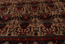 3'7" x 4'11" Hand Knotted 100% Wool Abadeh Traditional Oriental Area Rug Beige