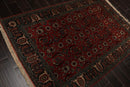 4'4" x 6'8" Hand Knotted 100% Wool Rare Russian Shirwan Area Rug Antique Rose