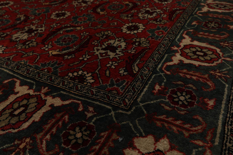 4'4" x 6'8" Hand Knotted 100% Wool Rare Russian Shirwan Area Rug Antique Rose