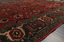 4'4" x 6'8" Hand Knotted 100% Wool Rare Russian Shirwan Area Rug Antique Rose