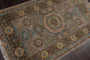 3'x5' Hand Knotted Turkish Oushak  100% Wool  Traditional  Oriental Area Rug Gray,Brown Color