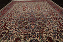 4' x 6'2" Hand Knotted 100% Wool 16/18 Pak Persian 300 KPSI Area Rug Cream