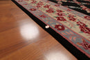 7' 10"x9' 8'' Aubusson Savonnerie  Wool  Oriental Area Persian Rug
