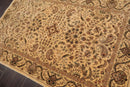 3' 9''x5' 9'' Hand Tufted Hand Made Wool and Silk Nourison Traditional  Oriental Area Rug Vanilla,Tan Color