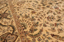 3' 9''x5' 9'' Hand Tufted Hand Made Wool and Silk Nourison Traditional  Oriental Area Rug Vanilla,Tan Color