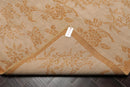 8'1'' x 10'5'' Hand Knotted Tibetan 100% Wool Floral Oriental Area Rug Taupe