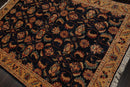 4'9"x 6'5" Hand Knotted Wool Chobi Peshawar Arts & Crafts Oriental Area Rug Navy
