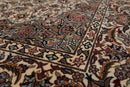 4'7" x 5'7"' Hand Knotted 100% Wool 300 KPSI Pak Persian Area Rug Ivory, Taupe