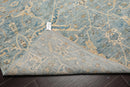 8x10 Blue Hand Knotted Traditional  Wool Oriental Area Rug