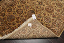 4'1" x 5'11" Hand Knotted 100% Wool 16/18 Pak Persian 300 KPSI Area Rug Tan