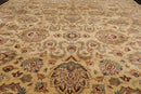 4'1" x 5'11" Hand Knotted 100% Wool 16/18 Pak Persian 300 KPSI Area Rug Tan