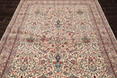 6'3" x 9'1" Hand Knotted 100% Wool Nain 16/18 Pak Persian 300 KPSI Area Rug Cream