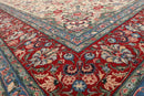 9x12 Ivory Hand Knotted 300 KPSI Kum 100% Wool Traditional Oriental Area Rug