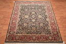 9x12 Black, Rust Hand Knotted Traditional 100% Wool Persian Oriental Area Rug