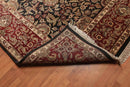 9x12 Black, Rust Hand Knotted Traditional 100% Wool Persian Oriental Area Rug