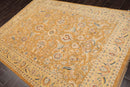 6' x 8'7" Hand Knotted Wool Tabriz 16/18 Pak Persian 300 KPSI Area Rug Caramel
