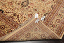 6' x 8'11" Hand Knotted 100% Wool 200 KPSI Oriental Area Rug Warm Beige