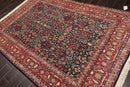5'9"x8'9" Authentic Vintage Hand Knotted Turkish Hereke 200KPSI Area Rug Black