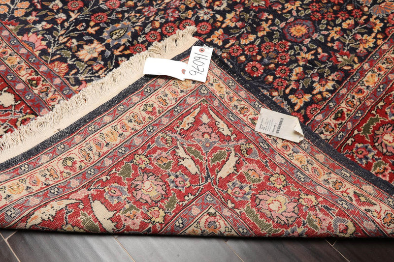 5'9"x8'9" Authentic Vintage Hand Knotted Turkish Hereke 200KPSI Area Rug Black