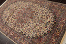 4'7" x 7'2" Hand Knotted Wool 16/18 PakPersian 300 KPSI Area Rug Ivory