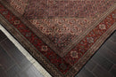 8x11 Navy, Rust Hand Knotted 100% Wool 250 KPSI Authentic Mahi Tabrizz Oriental Area Rug