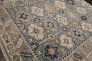 7' 11''x10' Hand Knotted Oushak 100% Wool Arts & Crafts Oriental Area Rug Slate, Taupe Color