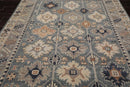 7' 11''x10' Hand Knotted Oushak 100% Wool Arts & Crafts Oriental Area Rug Slate, Taupe Color