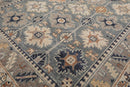7' 11''x10' Hand Knotted Oushak 100% Wool Arts & Crafts Oriental Area Rug Slate, Taupe Color