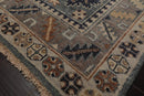 7' 11''x10' Hand Knotted Oushak 100% Wool Arts & Crafts Oriental Area Rug Slate, Taupe Color