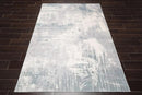 5x7 Modern & Contemporary Non-Skid Backing Oriental Area Rug Gray,Beige Zules