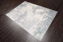 5x7 Modern & Contemporary Non-Skid Backing Oriental Area Rug Gray,Beige Zules