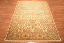 9x12 Hand Knotted Agra 100% Wool Traditional Oriental Area Rug Gold
