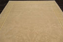 8' x 9'9" Hand Knotted Damask Greek Key Tibetan Area Rug Beige