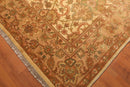 9x12 Hand Knotted Agra 100% Wool Traditional Oriental Area Rug Gold