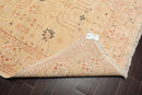 5' 3''x7' 10'' Hand Knotted Chobi Peshawar 100% Wool Traditional Oriental Area Rug Beige, Tan Color